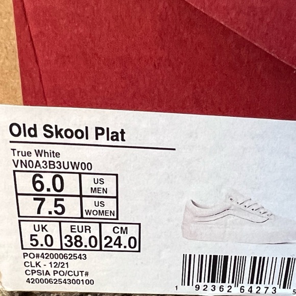 White platform vans - Picture 7 of 8